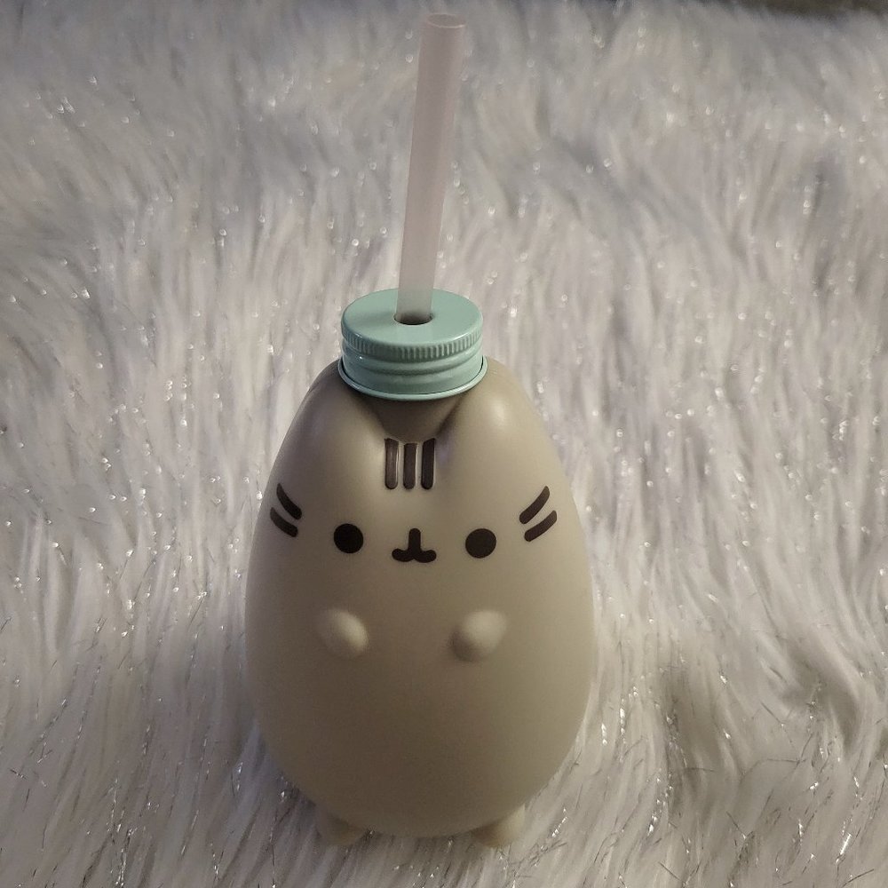Pusheen Cup with Straw